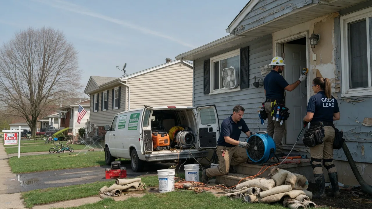 Flood Cleanup in Landisville, NJ near me